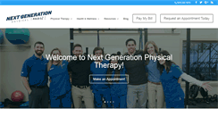 Desktop Screenshot of nextgenerationpt.com